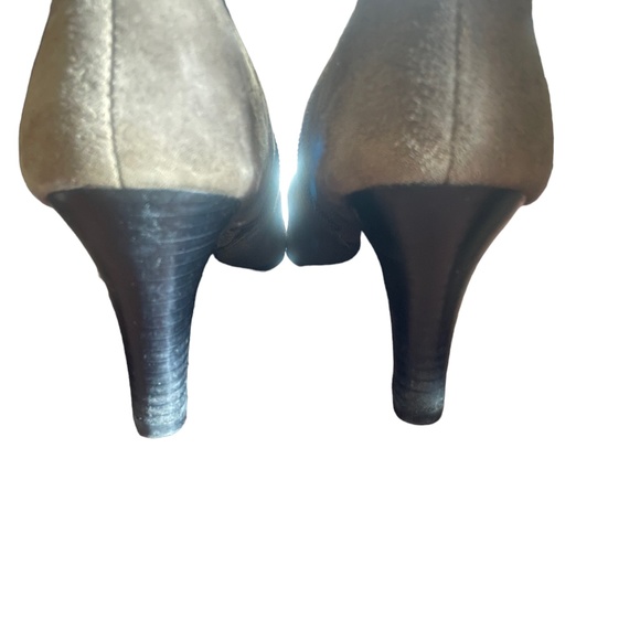 Sofft 8M Leather Sueded Brown Boot 3 1/4 Heel - Picture 5 of 7